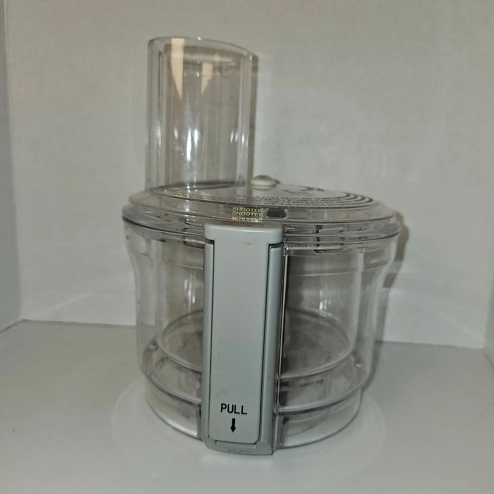 Cuisinart Spiralizer Food Processor Work Bowl Lid‎ Assembly Clear PCTG 23-03-01